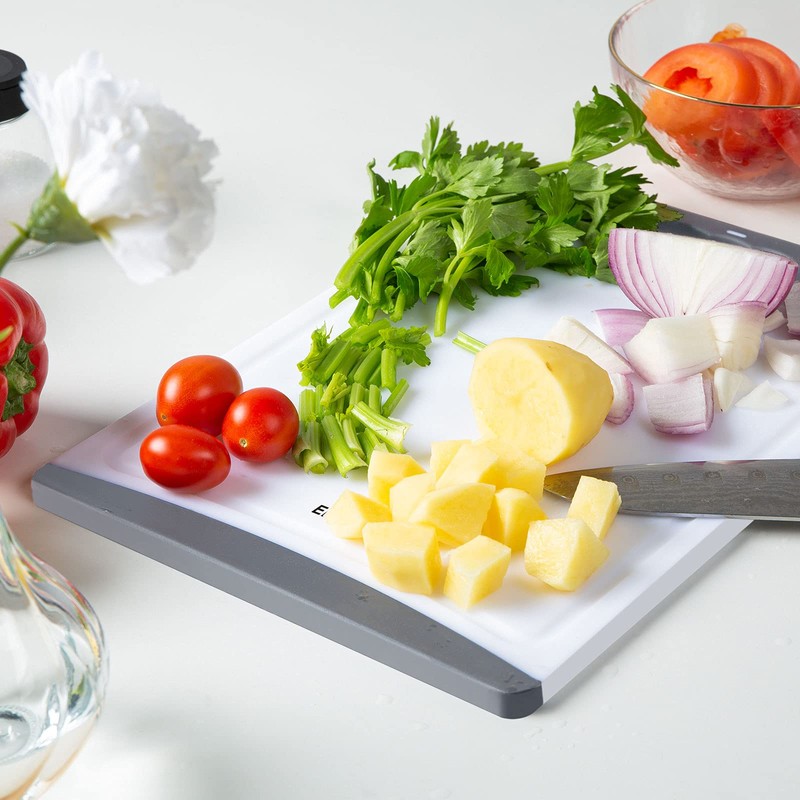 Extra Large Cutting Boards, Plastic Cutting Boards for Kitchen (Set