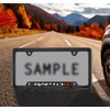 Genuine Carbon Fiber License Plate Frame with UV Printed Ford