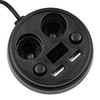 CENPEK 120W 12-24V Multifunction Car Charger, Dual USB Interface, Intelligent