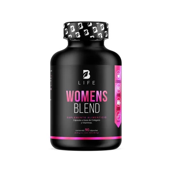 Multivitamínico De Mujer 90 Cápsulas Vitaminas Mujer B Life