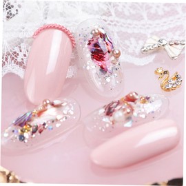 Healvian 12grid Ultra-Thin Nail Stickers Holographic Flakes Manicure Accessories Shell Flakes Nail Art Decor for DIY Salon