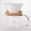 Kalita WDG-185 #44315 Coffee Dripper Square Set for 2-4 People