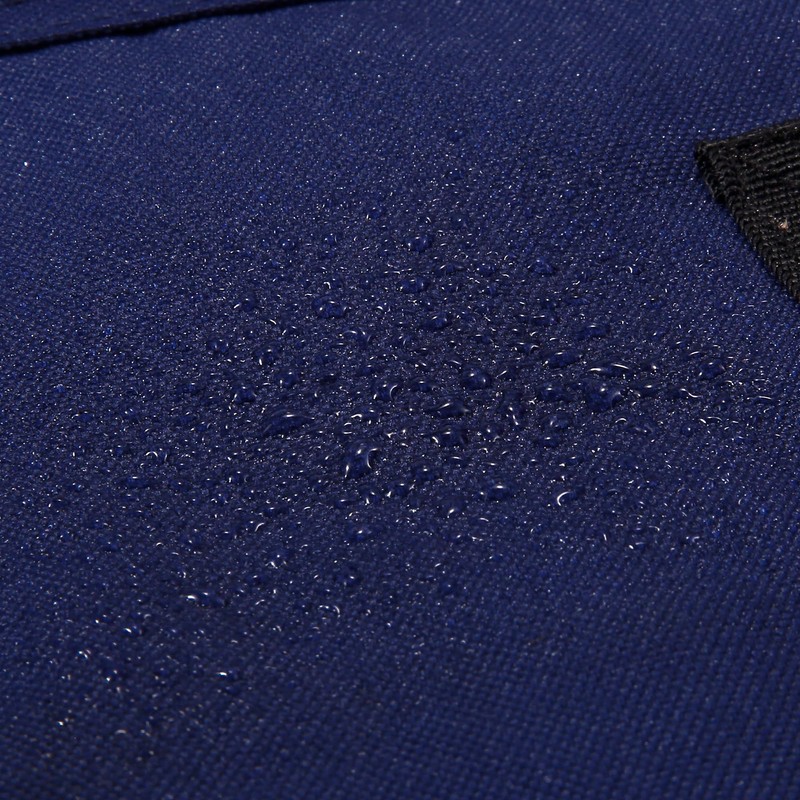 ECO CHIC Waterproof Recycled Canvas Roll Top Backpack (Navy)