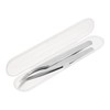 IWOWHERO 2pcs Lash Tweezers Set Stainless Steel Eyelash Extension Tweezers