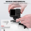 BRDRC Flexible Adhesive Mount for Insta360, 3 Packs Helmet Sticky