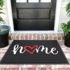 EARTHALL Door Mat Outside Inside Home Doormat, 36"x24",Durable Floor Mat