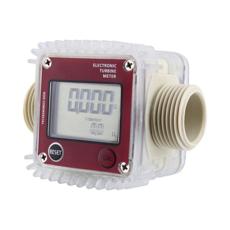 Pro K24 Turbine Digital Diesel Fuel Flow Meter for Chemicals