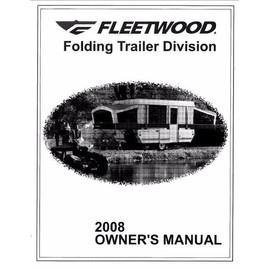 FLEETWOOD Popup Trailer Owners Manual - 2008 Americana Bayside Utah Williamsburg