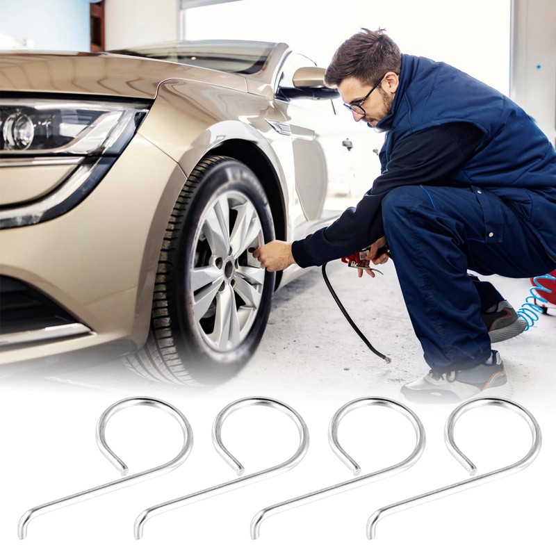 dentedeleao Pack of 4 Wheel Nut Caps Puller Wheel Bolt