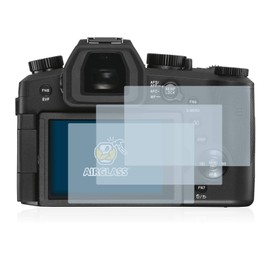 BROTECT Protective Glass for Leica V-LUX 5 (Pack of 3) Protective Film Tempered Glass [Extremely Scratch-Resistant 9H, Anti-Fingerprint, Ultra Transparent]
