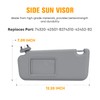 Left & Right Driver Passenger Side Sun Visor for Toyota