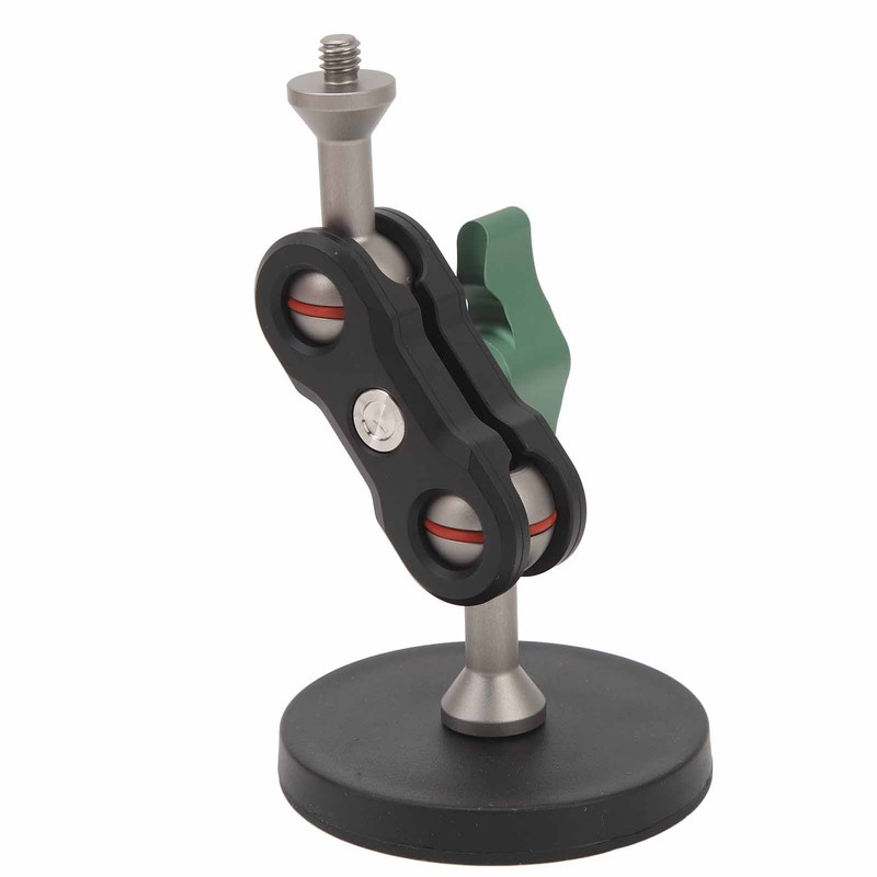 Magnetic Car Mount with Dual 360 Degree Ball Head 1/4inch