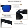 LYZOIT Extra Large Sunglasses for Big Wide Heads Mens Polarized
