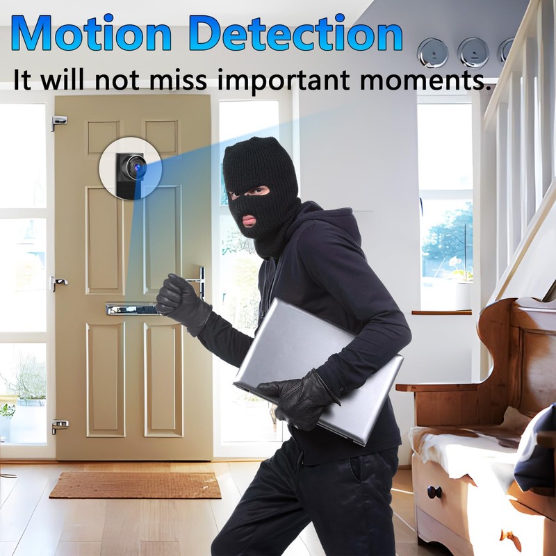 Lydzlzz Mini Indoor Camera (LYD-P5-BK)