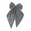 Checkered Plaid Hair Bow Clip Checkered Hair Barrettes Clips Buffalo Plaid Hair Bow Pin BBG71 (H2-Hair Scarf Bow)