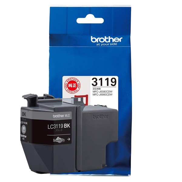 Brother Industries LC3119BK Ink Cartridge Black (High Capacity) Compatible Model