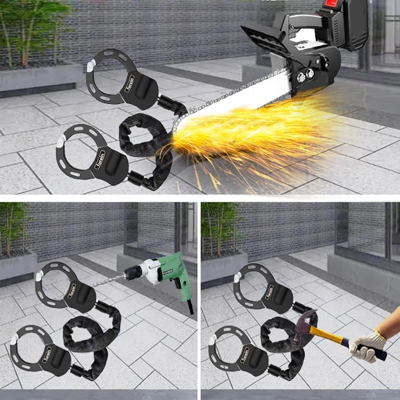 Scooter Lock,Electric Scooter Locks Anti Theft,Electric Scooter Lock with Silicone