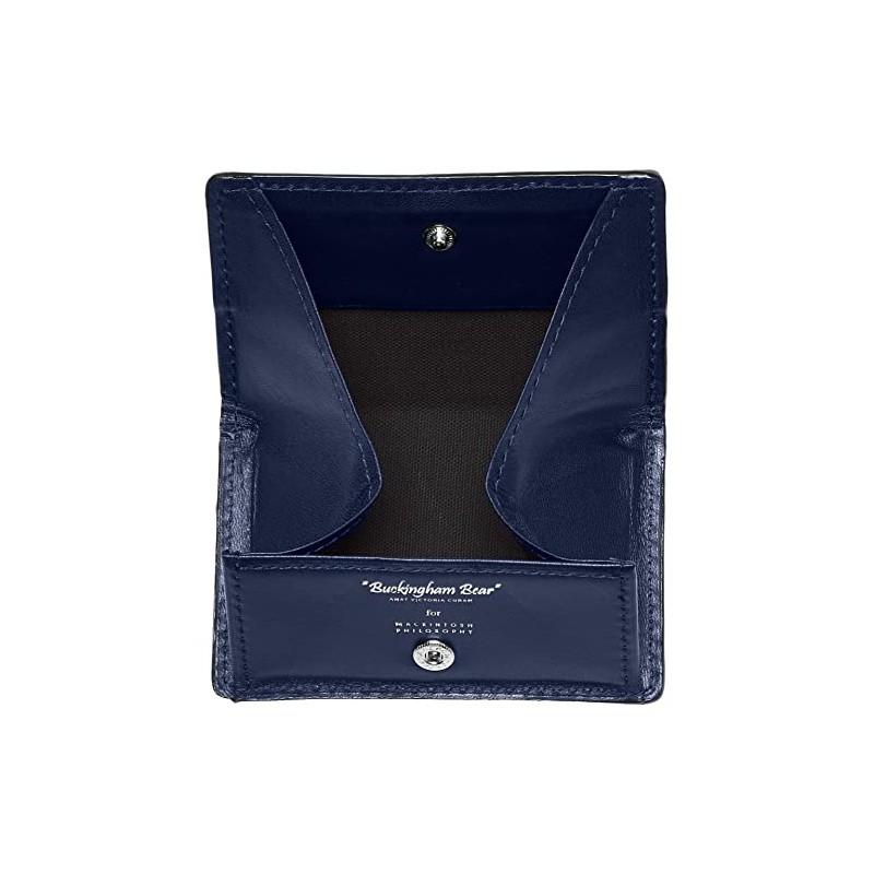 Macintosh Philosophy Buckingham Bear Coin Purse, navy