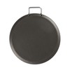 Comal Antiadherente Vasconia 26 cm Negro de Aluminio