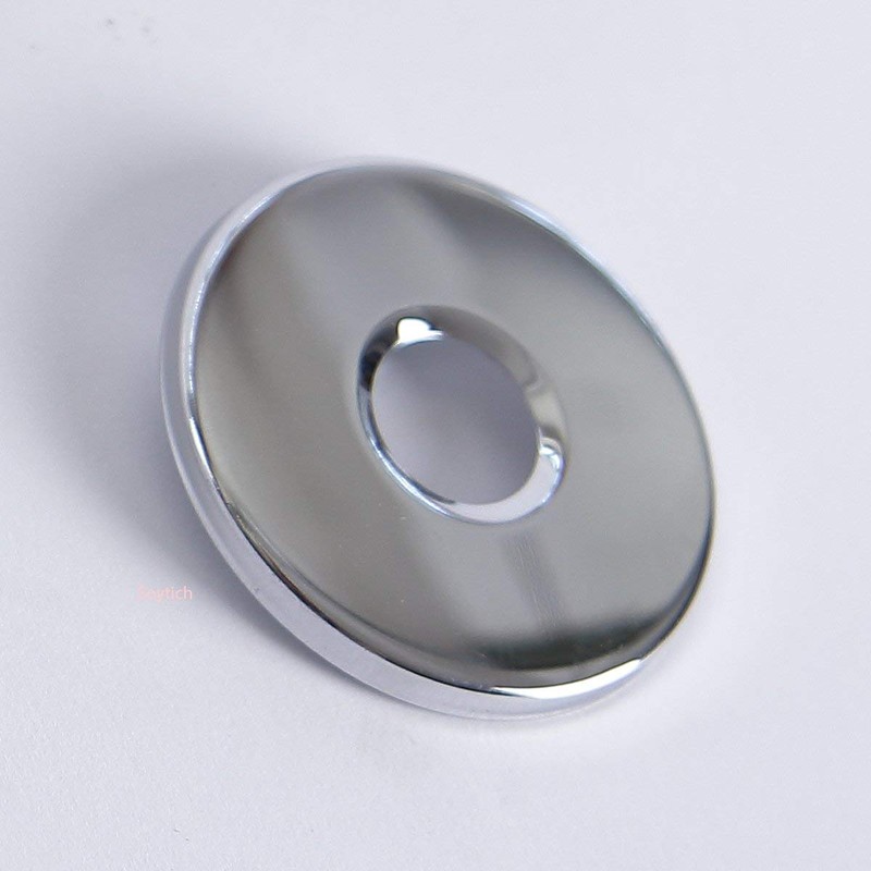 Screw rosette rosette for wall fittings, wall arm, inlet arm