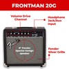 Fender Frontman 20G Guitar Combo Amplifier - Black Bundle with