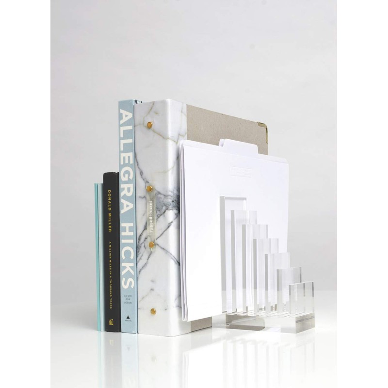 RUSSELL+HAZEL Acrylic Collator + Bookend