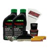 Cyclemax Tune Up Kit 10W-40 with Spark Plugs compatible with