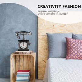 ABOOFAN 1Pc Mini Creative Alarm Clock for Bedroom Unique Desktop Clock Colors Electronic Alarm Clock for Home Office Decoration for Students Friends