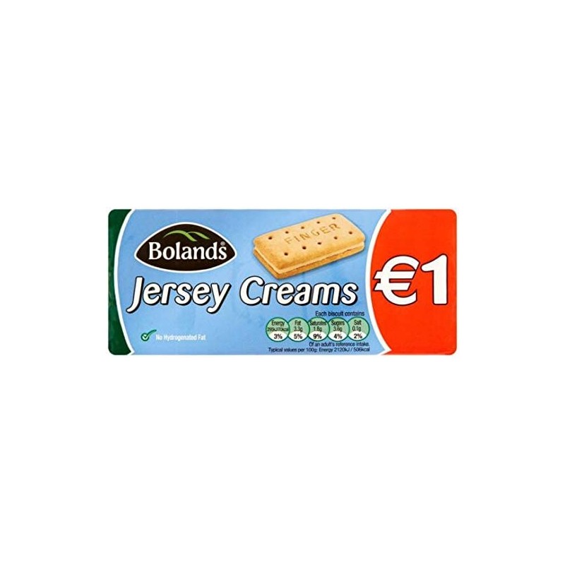 Bolands Jersey Creams, 3 bag pack, Irish Butter Flavored, Cream