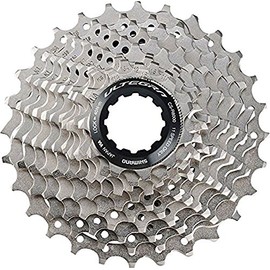 SHIMANO Unisex Cs-r8000 Shimano Ultegra CS R8000 Cassette 11 fold grey Design 28T 2018 7 speed freewheel, Grey, 11-28T UK