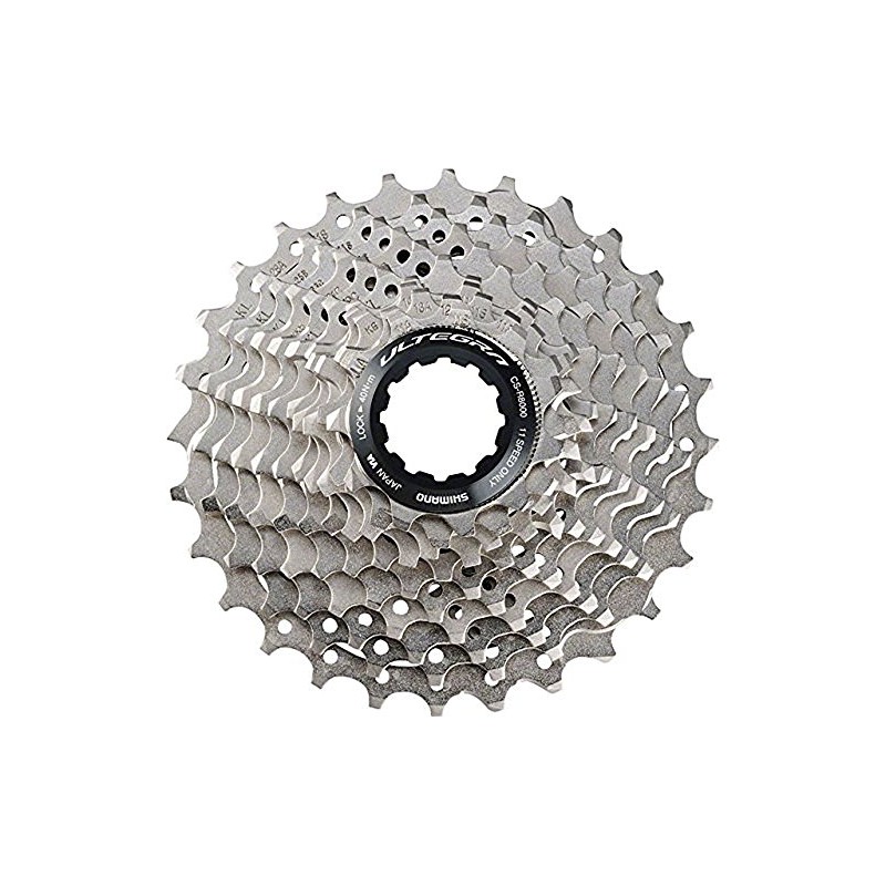 SHIMANO Unisex Cs-r8000 Shimano Ultegra CS R8000 Cassette 11 fold