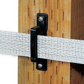 2" POLYTAPE Wood Post Insulator - Black