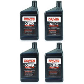 DRIVEN Joe Gibbs Racing Oil 03206 XP9 10W-40 Synthetic Oil - 1 Quart Bottle (1 Quart (32 Ounces) (Pack of 4))