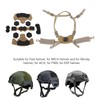 Helmet Liner System Internal Sponge Pad Adjustable Helmet Dial Suspension