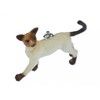 Miniblings Siamese Cat Key Ring Chain Keychain Pet Cats Animal