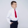 VNIDJGB Red Tie Kids,28 cm Kids Red Tie for Boy,Adjustable