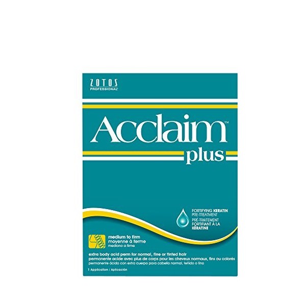 Zotos Acclaim Plus Extra Body Acid Perm for Normal,Tinted or Fine Hair by Zotos