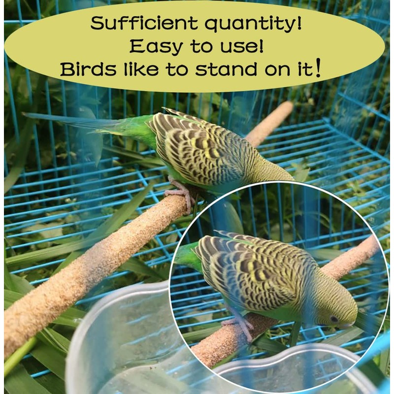 20Pcs Sand Perch Covers for Bird - Bird Perchs Covers