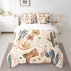 Manfei 7pcs Cowgirl Comforter Set Full Size, Country Western Cowboy
