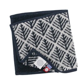 Iori Half Handkerchief Tree, 9.8 x 4.9 inches (25 x 12.5 cm), Navy, Imabari Towel, Handkerchief, Gift, Graduation Celebration, School Entrance Celebration, Job Celebration, Retirement Gift, Father's