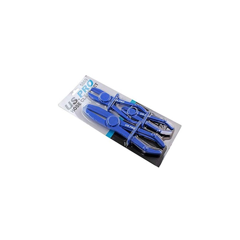 US PRO Professional Trade Quality 3Pc Hands Free Hose Clamp