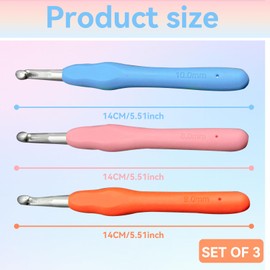 Prym Crochet Hook Set Ergonomic Crochet Set for Beginners Crochet Set Adults Crochet & Knitting Bag Crochet Hooks Set, Crochet Hook Crochet Accessories, Crochet Accessories Crochet Hook Set Children