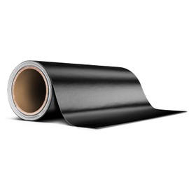 VViViD Rollo de cinta adhesiva de vinilo negro mate para liberación de aire (6 pulgadas x 20 pies)
