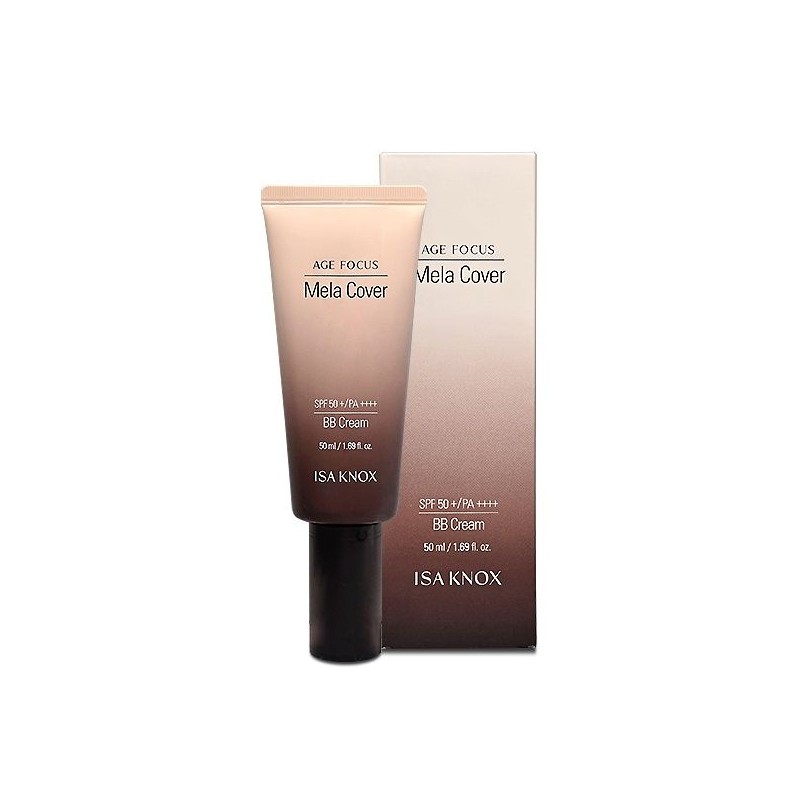 Isa Knox 이자녹스 에이지 포커스 멜라 커버 비비 크림 50ml