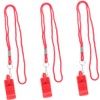 WOONEKY Loud Easy-to-Blow Emergency Whistle Sports Whistle Car Keychain Pendant