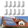 10PCS L Foot Solar Mount Aluminum Alloy Photovoltaic Panel Mounting