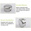 UFURMATE Handrail End Cap, 4PCS 201 Stainless Steel Round Handrail