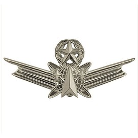 Vanguard AIR Force Badge: Space Master - Miniature Mirror Finish