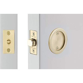 Emtek Tubular Pocket Door (Round Passage, Oil Rubbed Bronze (US10B))