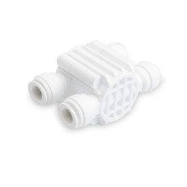 WECO Automatic Shut Off Valve Quick Connect for Reverse Osmosis Water Systems - ⅜ Inch Ports Valve for Water Purification Systems